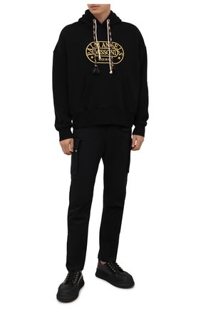 Мужской хлопковое худи palm angels x missoni PALM ANGELS черного цвета по цене 65950 руб., арт. PMBB058F21FLE0171018 | Фото 2 Мужской хлопковое худи palm angels x missoni PALM ANGELS черного цвета, арт. PMBB058F21FLE0171018 | Фото 2