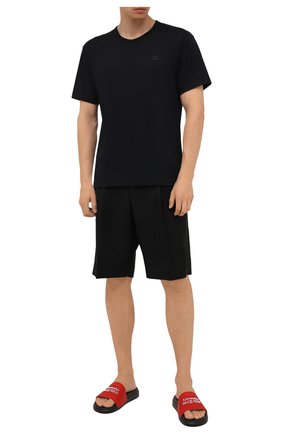 Мужские резиновые шлепанцы ALEXANDER MCQUEEN красного цвета по цене 24500 руб., арт. 663564/W4RF0 | Фото 2 Мужские резиновые шлепанцы ALEXANDER MCQUEEN красного цвета, арт. 663564/W4RF0 | Фото 2