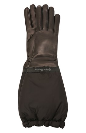 Женские перчатки GIORGIO ARMANI черного цвета по цене 48050 руб., арт. 794239/1A216 | Фото 1 Женские перчатки GIORGIO ARMANI черного цвета, арт. 794239/1A216 | Фото 1
