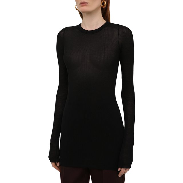 фото Лонгслив из вискозы и шелка rick owens