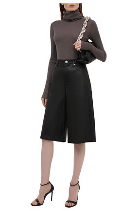 Женская шерстяная водолазка RICK OWENS коричневого цвета по цене 43050 руб., арт. RP02A7614/RIBM | Фото 2 Женская шерстяная водолазка RICK OWENS коричневого цвета, арт. RP02A7614/RIBM | Фото 2
