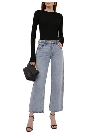 Женский шерстяной пуловер RICK OWENS черного цвета по цене 36550 руб., арт. RP02A7621/RIBM | Фото 2 Женский шерстяной пуловер RICK OWENS черного цвета, арт. RP02A7621/RIBM | Фото 2