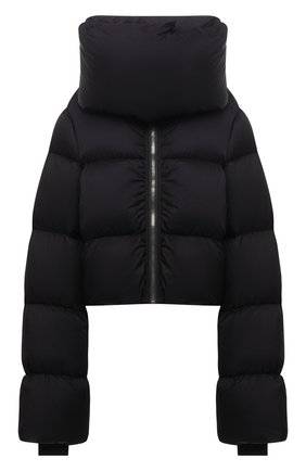 Женская пуховая куртка RICK OWENS черного цвета по цене 149000 руб., арт. RP02A7773/NZD3 | Фото 1 Женская пуховая куртка RICK OWENS черного цвета, арт. RP02A7773/NZD3 | Фото 1