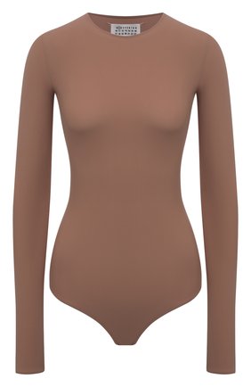 Женское боди MAISON MARGIELA темно-бежевого цвета по цене 27450 руб., арт. S51NA0056/S20518 | Фото 1 Женское боди MAISON MARGIELA темно-бежевого цвета, арт. S51NA0056/S20518 | Фото 1
