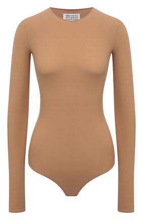Женское боди MAISON MARGIELA бежевого цвета по цене 27450 руб., арт. S51NA0056/S20518 | Фото 1 Женское боди MAISON MARGIELA бежевого цвета, арт. S51NA0056/S20518 | Фото 1
