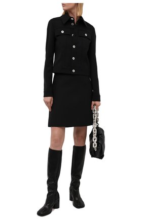 Женские кожаные сапоги stivale artisanal MAISON MARGIELA черного цвета по цене 103500 руб., арт. S34WW0057/P3753 | Фото 2 Женские кожаные сапоги stivale artisanal MAISON MARGIELA черного цвета, арт. S34WW0057/P3753 | Фото 2