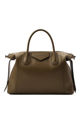 Женская сумка antigona soft medium GIVENCHY хаки цвета по цене 151500 руб., арт. BB50F2B11E | Фото 1 Женская сумка antigona soft medium GIVENCHY хаки цвета, арт. BB50F2B11E | Фото 1 (Материал: Натуральная кожа; Сумки-технические: Сумки top-handle; Размер: medium)
