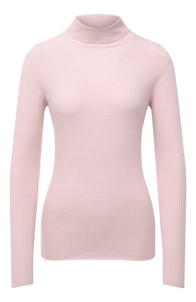 Женская шерстяная водолазка GIORGIO ARMANI светло-розового цвета по цене 57450 руб., арт. 6KAMA4/AMA5Z | Фото 1 Женская шерстяная водолазка GIORGIO ARMANI светло-розового цвета, арт. 6KAMA4/AMA5Z | Фото 1