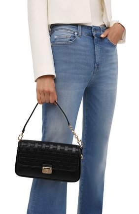 Женская сумка bradshaw small MICHAEL MICHAEL KORS черного цвета по цене 29350 руб., арт. 30S1G2BL1T | Фото 2 Женская сумка bradshaw small MICHAEL MICHAEL KORS черного цвета, арт. 30S1G2BL1T | Фото 2
