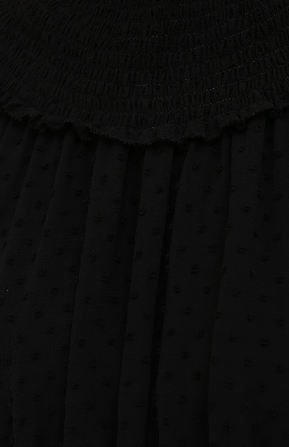 Женское платье MICHAEL MICHAEL KORS черного цвета, арт. MU1807Q27M | Фото 5 (Рукава: Длинные; Случай: Вечерний; Длина Ж (юбки, платья, шорты): Мини; Материал внешний: Синтетический материал; Материал подклада: Синтетический материал; Стили: Романтичный; Женское Кросс-КТ: Платье-одежда)
