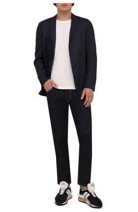 Мужской шерстяной пиджак Z ZEGNA синего цвета по цене 78950 руб., арт. 254773/1D7SG0 | Фото 2 Мужской шерстяной пиджак Z ZEGNA синего цвета, арт. 254773/1D7SG0 | Фото 2