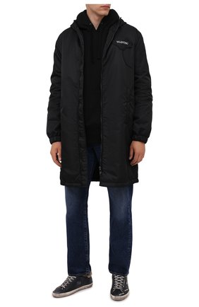 Мужские кожаные кеды superstar GOLDEN GOOSE DELUXE BRAND темно-синего цвета по цене 45250 руб., арт. GMF00101.F002303 | Фото 2 Мужские кожаные кеды superstar GOLDEN GOOSE DELUXE BRAND темно-синего цвета, арт. GMF00101.F002303 | Фото 2