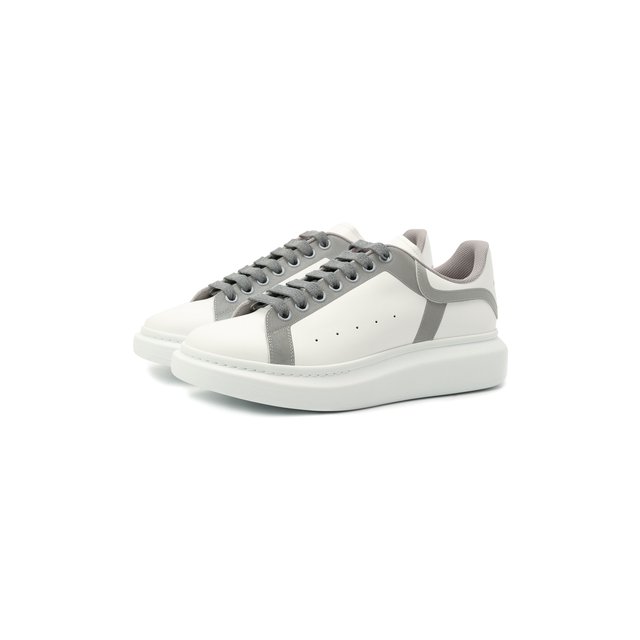 фото Кожаные кеды alexander mcqueen