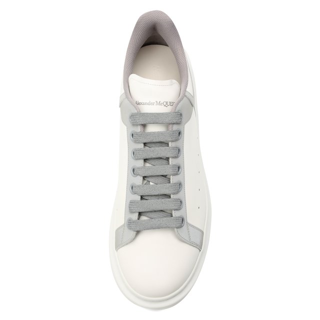 фото Кожаные кеды alexander mcqueen