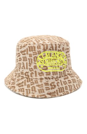 Женская панама palm angels x missoni PALM ANGELS бежевого цвета по цене 25150 руб., арт. PWLA007F21FAB0028418 | Фото 1 Женская панама palm angels x missoni PALM ANGELS бежевого цвета, арт. PWLA007F21FAB0028418 | Фото 1
