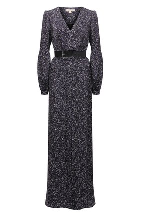 Женское платье из вискозы MICHAEL MICHAEL KORS фиолетового цвета по цене 28650 руб., арт. MU180802KP | Фото 1 Женское платье из вискозы MICHAEL MICHAEL KORS фиолетового цвета, арт. MU180802KP | Фото 1
