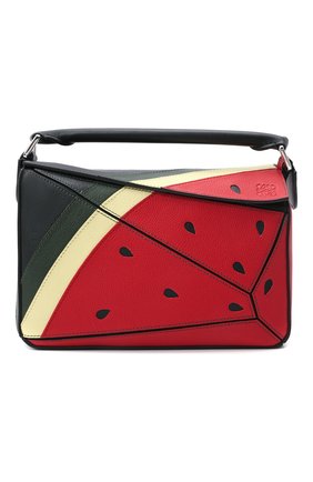 Женская сумка puzzle loewe x paula's ibiza LOEWE красного цвета по цене 217500 руб., арт. A510S21X69 | Фото 1 Женская сумка puzzle loewe x paula's ibiza LOEWE красного цвета, арт. A510S21X69 | Фото 1