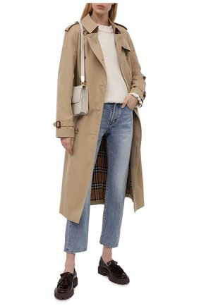Женские кожаные лоферы TOD’S бордового цвета по цене 41100 руб., арт. XXW08J0EY30SHA | Фото 2 Женские кожаные лоферы TOD’S бордового цвета, арт. XXW08J0EY30SHA | Фото 2 (Каблук высота: Низкий; Материал внутренний: Натуральная кожа; Подошва: Платформа; Материал внешний: Кожа)