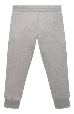 Детские хлопковые джоггеры DSQUARED2 серого цвета по цене 12100 руб., арт. DQ0545-D008G | Фото 2 Детские хлопковые джоггеры DSQUARED2 серого цвета, арт. DQ0545-D008G | Фото 2