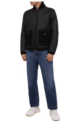 Мужская дубленка KITON черного цвета по цене 1265000 руб., арт. UW1009V0384A | Фото 2 Мужская дубленка KITON черного цвета, арт. UW1009V0384A | Фото 2 (Материал внешний: Натуральный мех; Длина (верхняя одежда): Короткие; Рукава: Длинные; Стили: Кэжуэл)