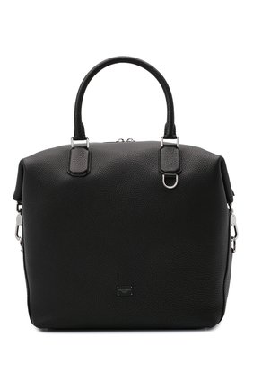 Мужская кожаная сумка-тоут palermo DOLCE & GABBANA черного цвета по цене 169500 руб., арт. BM1995/AZ319 | Фото 1 Мужская кожаная сумка-тоут palermo DOLCE & GABBANA черного цвета, арт. BM1995/AZ319 | Фото 1 (Материал: Натуральная кожа; Ремень/цепочка: На ремешке)