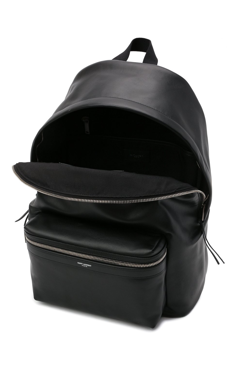 Мужской кожаный рюкзак city SAINT LAURENT черного цвета по цене 86350 руб., арт. 534967/0AY3F | Фото 4 Мужской кожаный рюкзак city SAINT LAURENT черного цвета, арт. 534967/0AY3F | Фото 4 (Материал: Натуральная кожа; Размер: large)