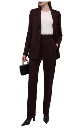 Женские кожаные ботильоны VERSACE черного цвета по цене 94800 руб., арт. 1000837/1A00673 | Фото 2 Женские кожаные ботильоны VERSACE черного цвета, арт. 1000837/1A00673 | Фото 2 (Каблук высота: Высокий; Материал внутренний: Натуральная кожа; Каблук тип: Устойчивый; Подошва: Плоская)