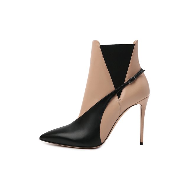 фото Кожаные ботильоны casadei