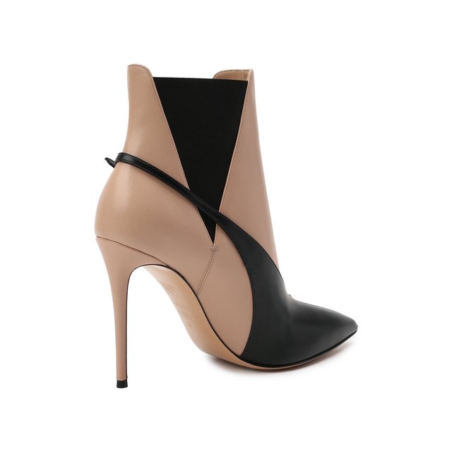 фото Кожаные ботильоны casadei