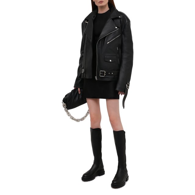 фото Кожаные сапоги agl