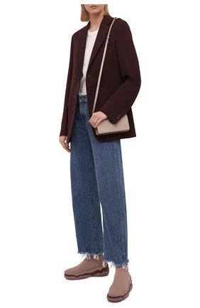 Женские текстильные кроссовки REDVALENTINO бежевого цвета по цене 32400 руб., арт. WQ2S0F78/CEI | Фото 2 Женские текстильные кроссовки REDVALENTINO бежевого цвета, арт. WQ2S0F78/CEI | Фото 2 (Материал внешний: Текстиль; Материал внутренний: Текстиль; Подошва: Платформа; Кросс-КТ: хайтопы)