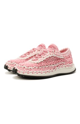 Женские текстильные кроссовки spiral knot VALENTINO светло-розового цвета по цене 68700 руб., арт. WW2S0BU6/ZXB | Фото 1 Женские текстильные кроссовки spiral knot VALENTINO светло-розового цвета, арт. WW2S0BU6/ZXB | Фото 1 (Подошва: Платформа; Материал внутренний: Текстиль; Материал внешний: Текстиль)