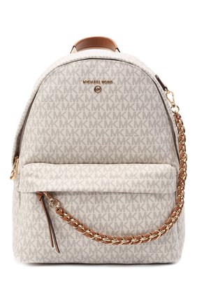 Женский рюкзак slater MICHAEL MICHAEL KORS кремвого цвета по цене 29350 руб., арт. 30T0G04B6B | Фото 1 Женский рюкзак slater MICHAEL MICHAEL KORS кремвого цвета, арт. 30T0G04B6B | Фото 1