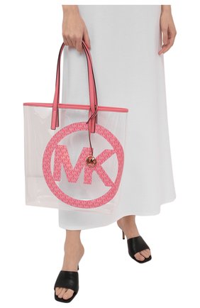 Женский сумка-тоут the michael large MICHAEL MICHAEL KORS розового цвета по цене 8575 руб., арт. 30T1G01T3P | Фото 2 Женский сумка-тоут the michael large MICHAEL MICHAEL KORS розового цвета, арт. 30T1G01T3P | Фото 2