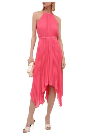 Женское платье MICHAEL MICHAEL KORS розового цвета по цене 22850 руб., арт. MS18ZY87R3 | Фото 2 Женское платье MICHAEL MICHAEL KORS розового цвета, арт. MS18ZY87R3 | Фото 2