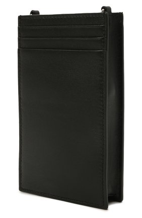 Кожаный футляр для телефона ALEXANDER MCQUEEN черного цвета по цене 51350 руб., арт. 658446/1LYZZ | Фото 2 Кожаный футляр для телефона ALEXANDER MCQUEEN черного цвета, арт. 658446/1LYZZ | Фото 2