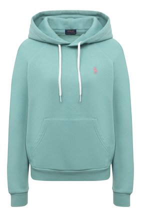 Женский хлопковое худи POLO RALPH LAUREN мятного цвета по цене 13800 руб., арт. 211794394 | Фото 1 Женский хлопковое худи POLO RALPH LAUREN мятного цвета, арт. 211794394 | Фото 1