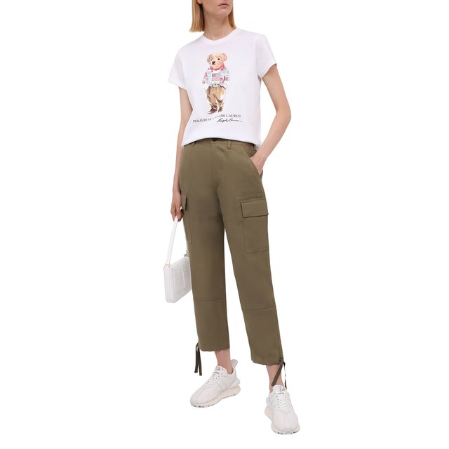 фото Брюки из шелка и льна polo ralph lauren