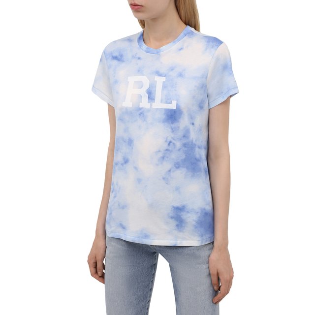 фото Хлопковая футболка polo ralph lauren