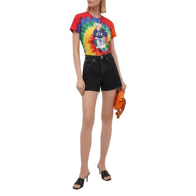 фото Хлопковая футболка polo ralph lauren