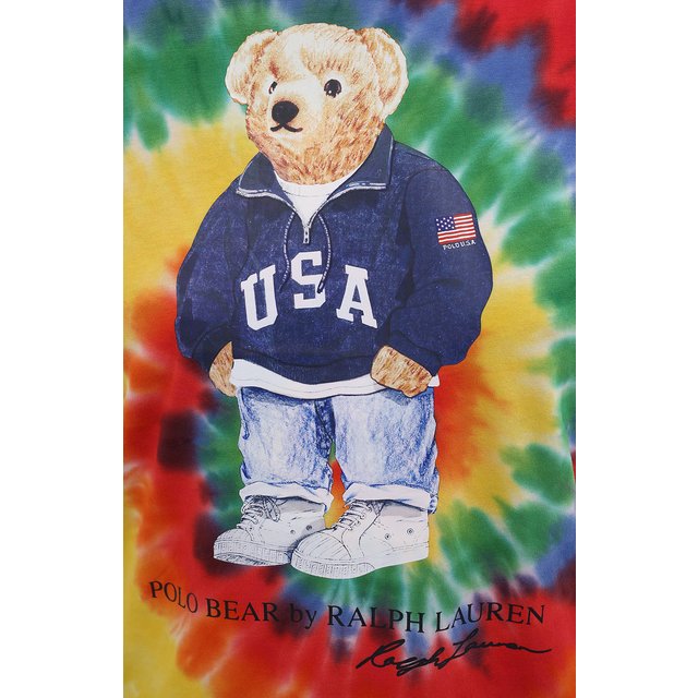 фото Хлопковая футболка polo ralph lauren