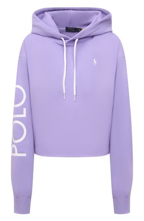 Женский хлопковое худи POLO RALPH LAUREN сиреневого цвета по цене 15700 руб., арт. 211843275 | Фото 1 Женский хлопковое худи POLO RALPH LAUREN сиреневого цвета, арт. 211843275 | Фото 1
