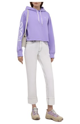 Женский хлопковое худи POLO RALPH LAUREN сиреневого цвета по цене 15700 руб., арт. 211843275 | Фото 2 Женский хлопковое худи POLO RALPH LAUREN сиреневого цвета, арт. 211843275 | Фото 2