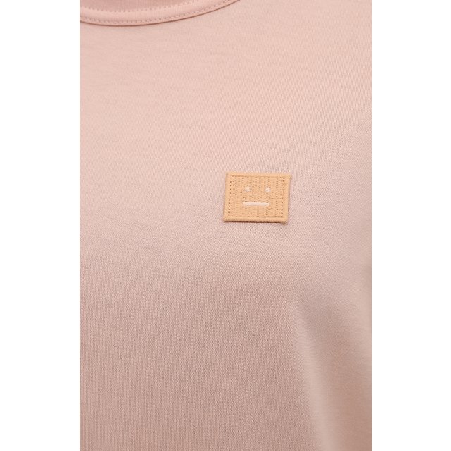 фото Хлопковая футболка acne studios