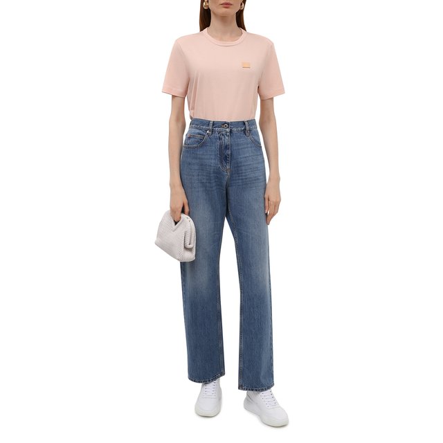 фото Хлопковая футболка acne studios
