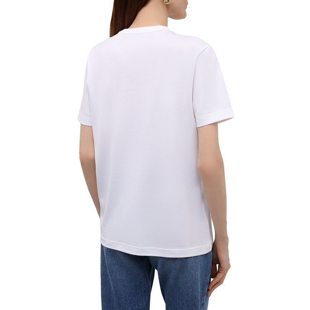 фото Хлопковая футболка acne studios