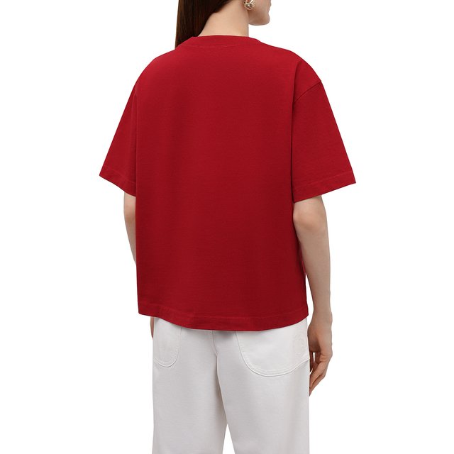 фото Хлопковая футболка acne studios