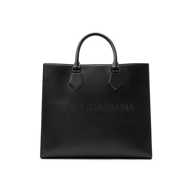фото Кожаная сумка-тоут edge dolce & gabbana