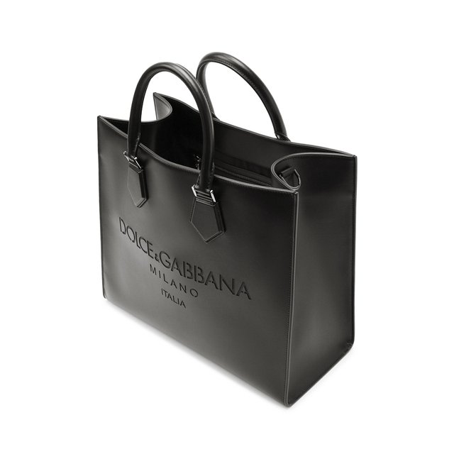 фото Кожаная сумка-тоут edge dolce & gabbana