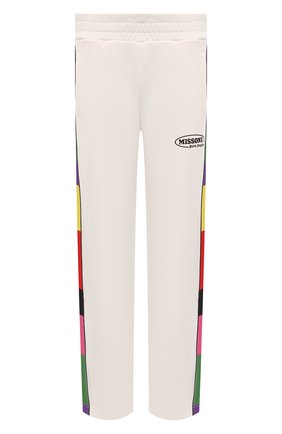 Мужские брюки palm angels x missoni PALM ANGELS кремвого цвета по цене 38500 руб., арт. PMCA007F21FAB0120310 | Фото 1 Мужские брюки palm angels x missoni PALM ANGELS кремвого цвета, арт. PMCA007F21FAB0120310 | Фото 1